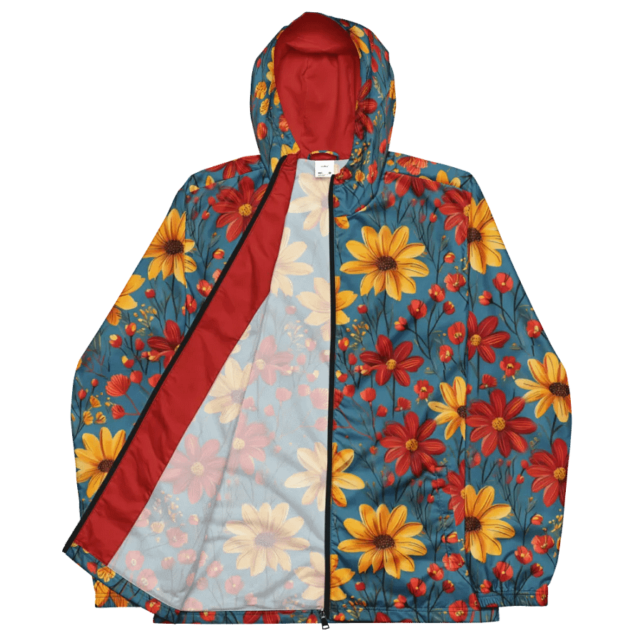 Carmine Breeze All-Over Windbreaker product image (4)