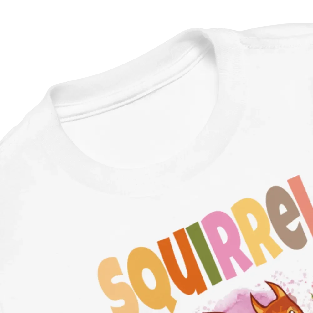 Squirrel Colorful Funny Cute Bella +Canvas Toddler T-Shirt – Funny Shirt, Best Gift for Kids product image (10)