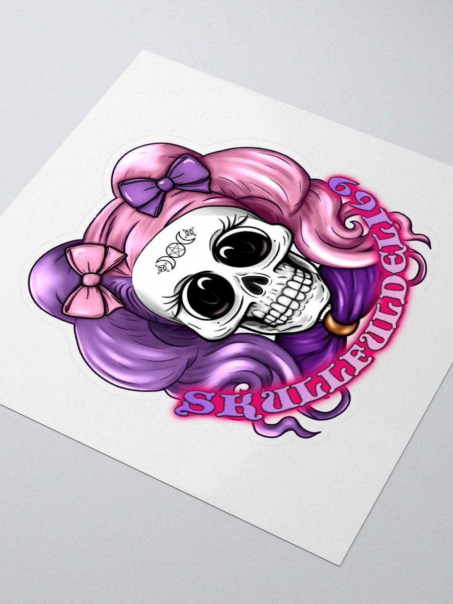 Moonlit Skull Kiss Cut Stickers product image (9)