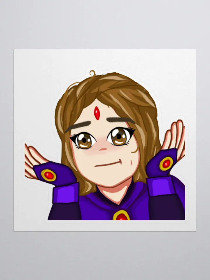 Shrug Emote Sticker product image (1)