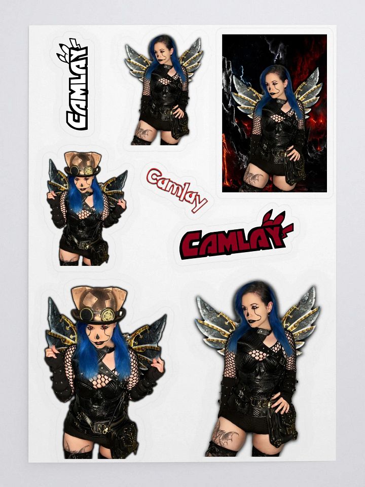 Yara The Demon Goddess Stickers product image (1)