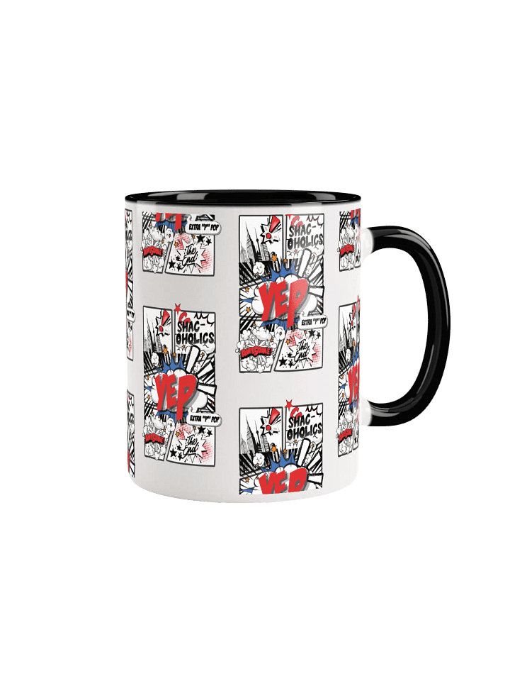 Shac-oholics Comic Blast Mug - Red 