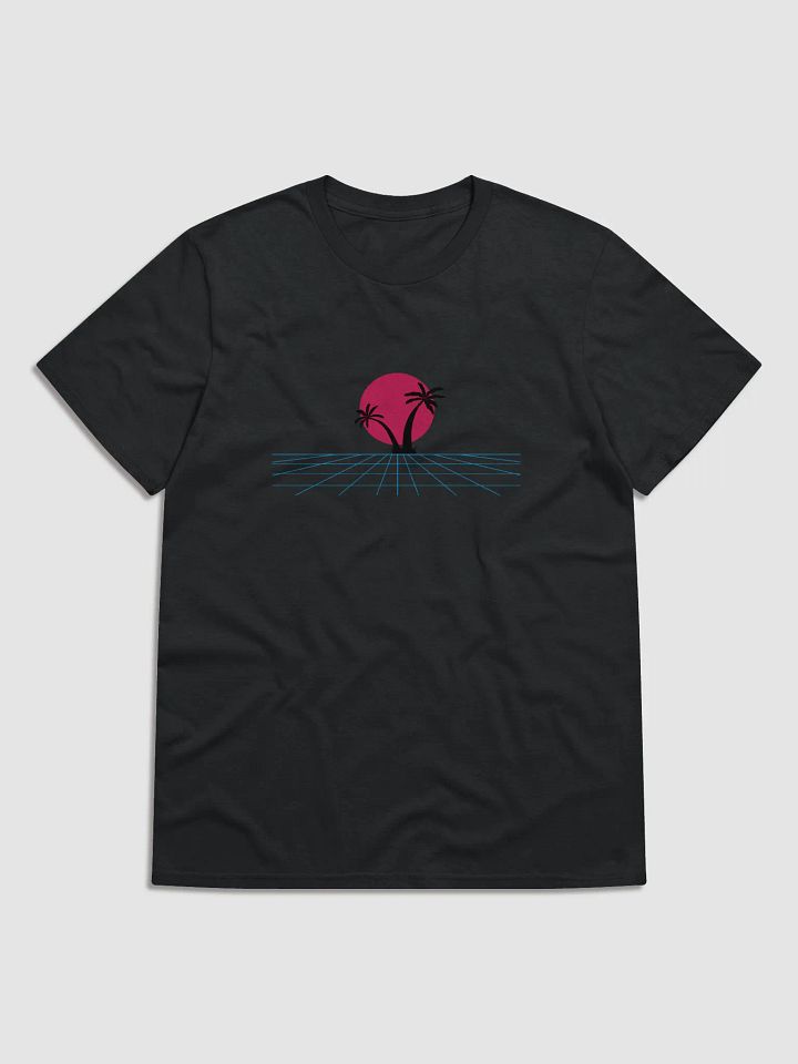 Retro Sunset Palm Trees T-Shirt product image (1)