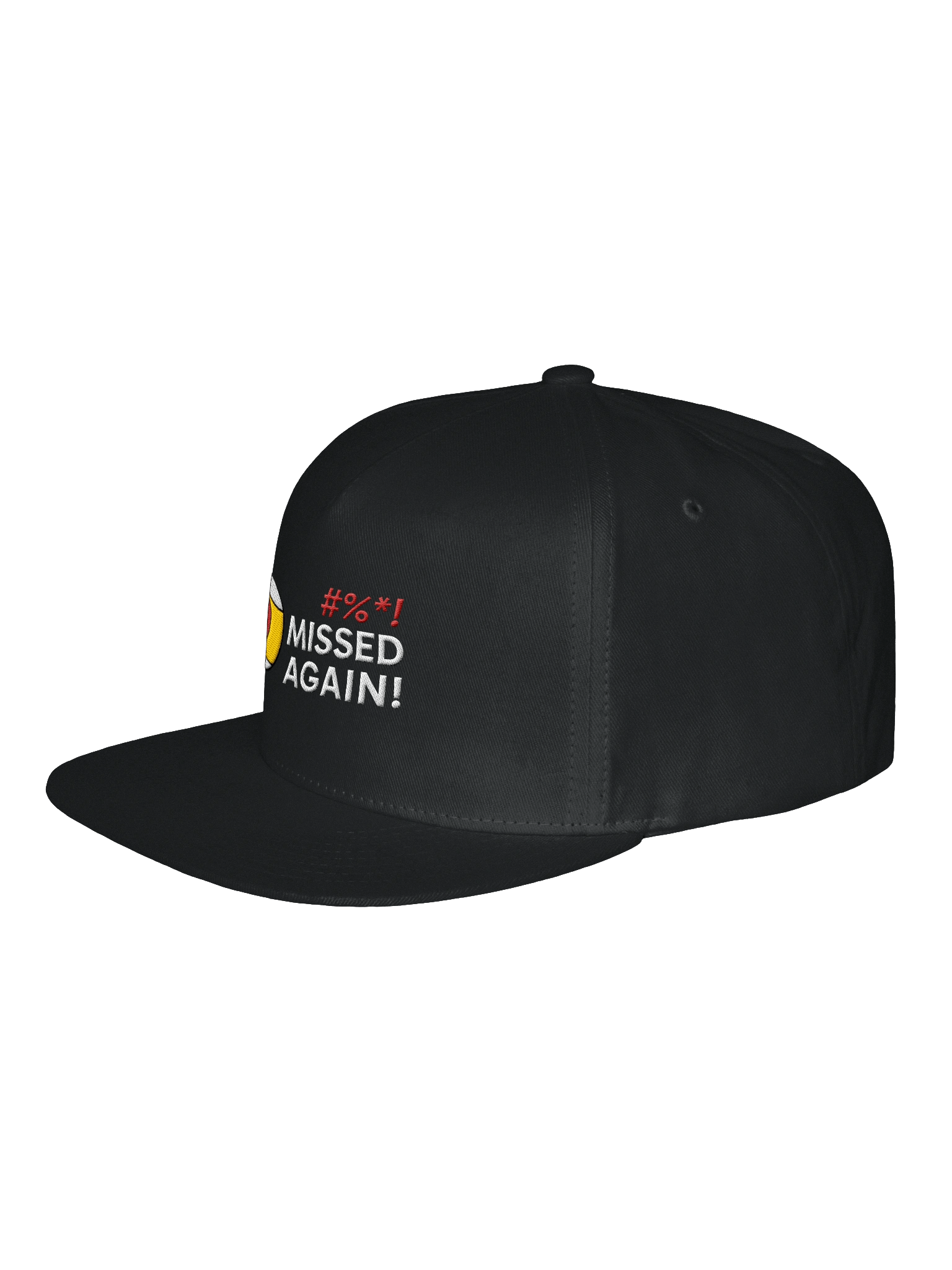 Missed Again! Logo Cap (Snapback - Black) product image (2)