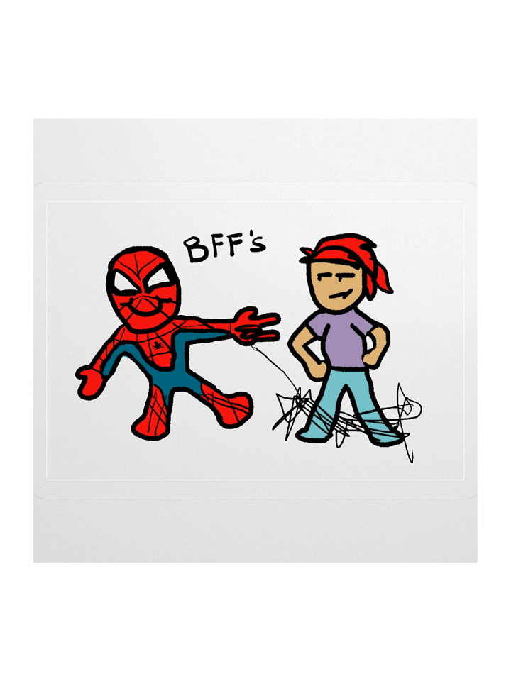 Spider-Man and Pearl BFF's Sticker product image (1)