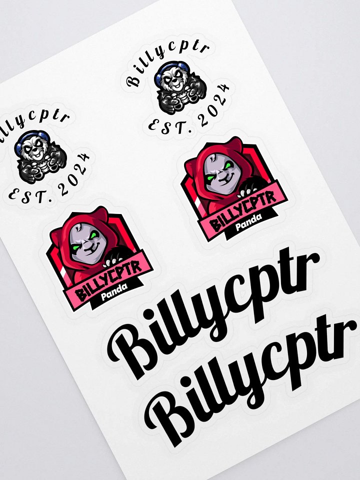 Billycptr Stickers product image (1)