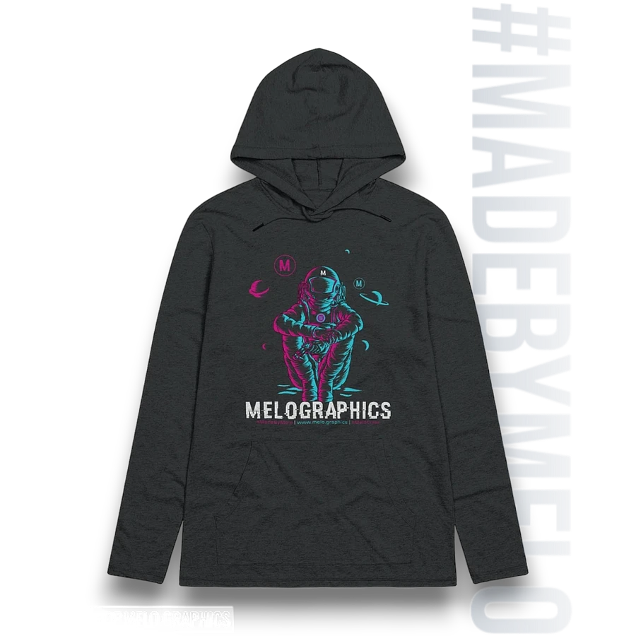 #MeloCrew Vibes: Duotone - Premium Lightweight Hoodie | #MadeByMELO product image (4)