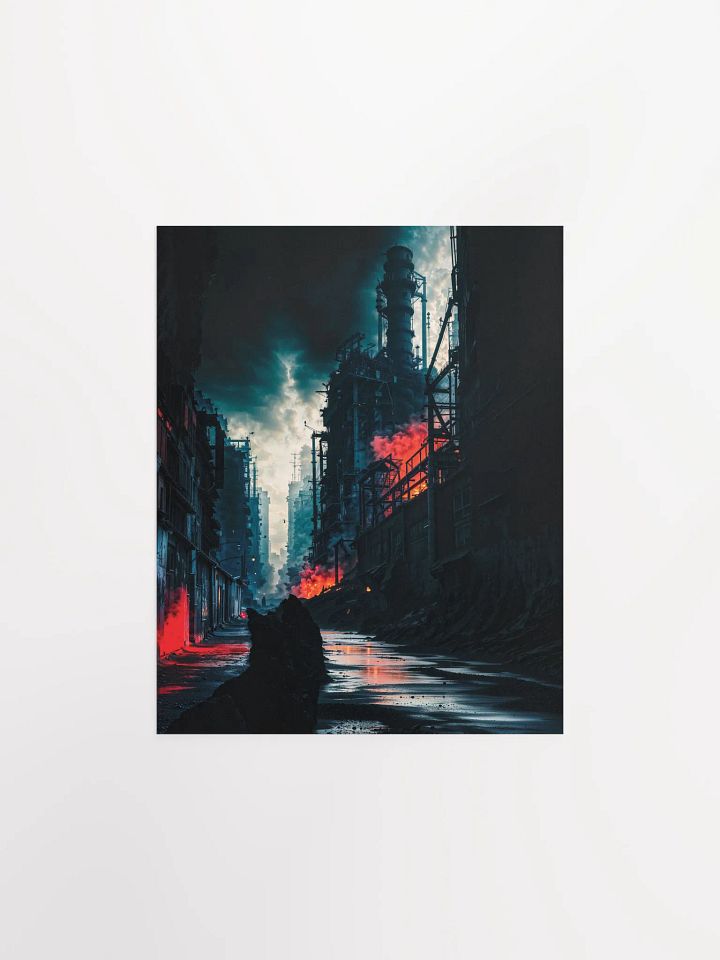 Dystopian Glow Poster product image (5)