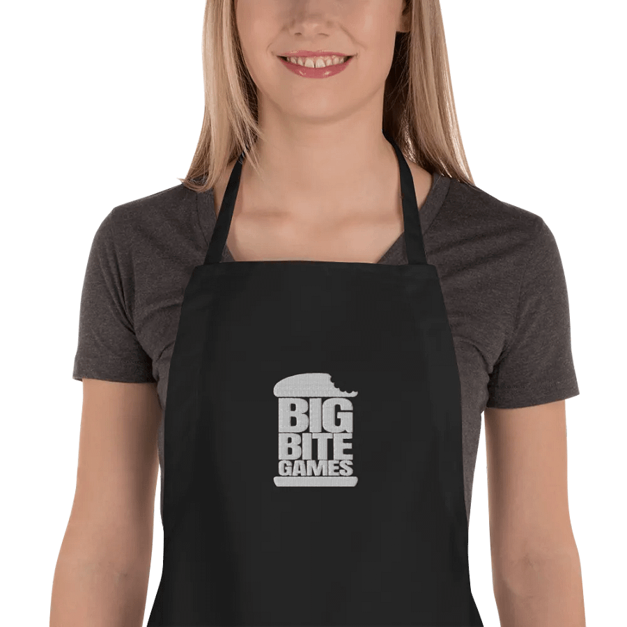 Big Bite Games Embroidered Apron product image (1)