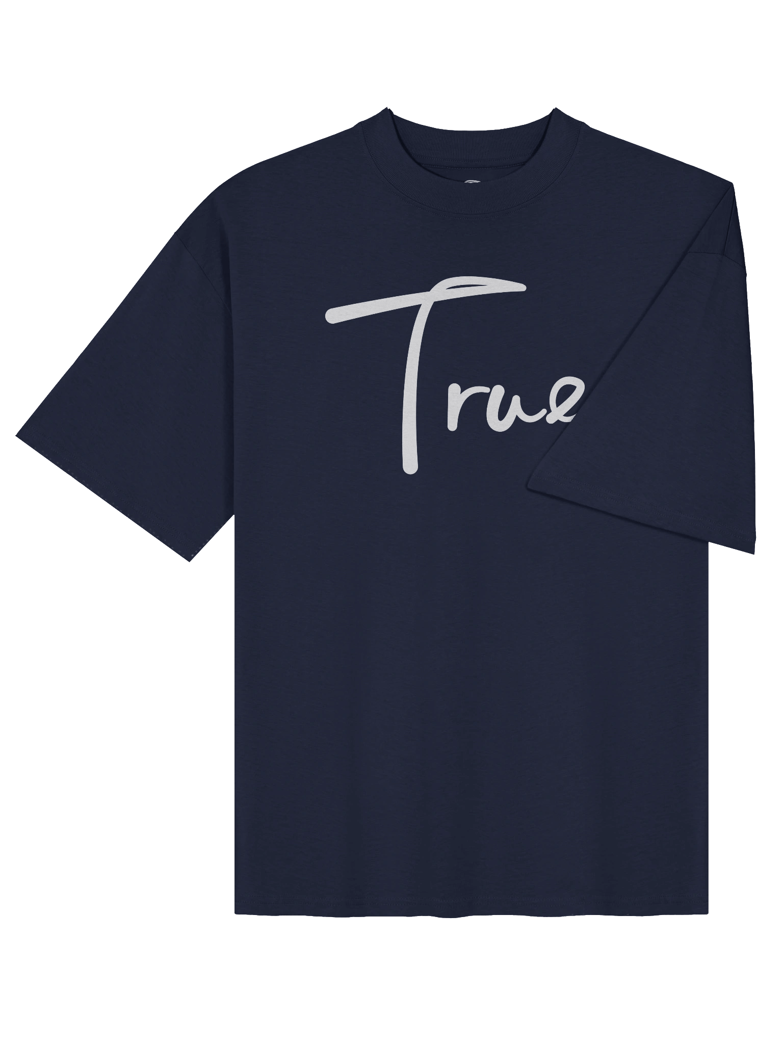 Volume — in French Navy + Whisper White (Oversized/Unisex) product image (3)