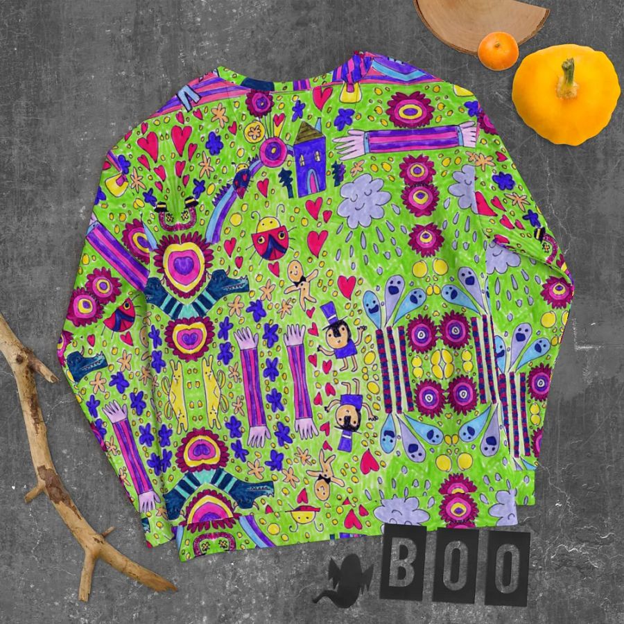 Abstract Doodle Life Unisex Sweatshirt product image (12)