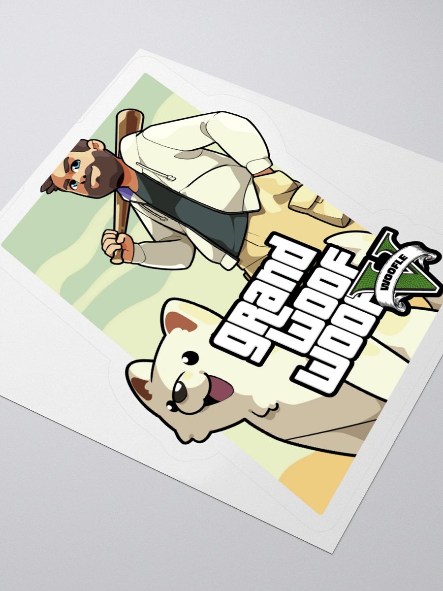 Grand Woof Woof Sticker product image (5)