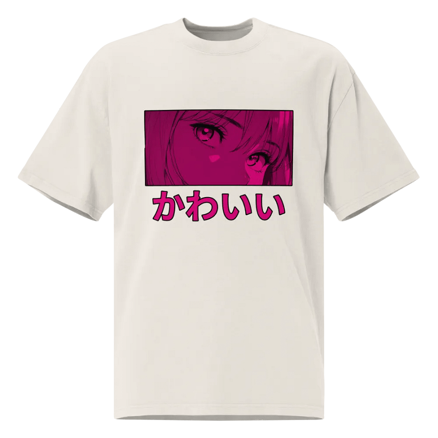 BUIII Kawaii Pink Variant: Premium Oversized T-Shirt product image (1)