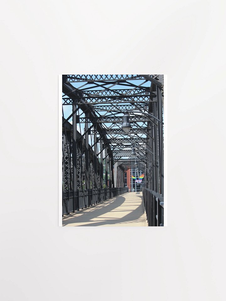 Pittsburgh - Hot Metal Bridge Southbound - print/poster product image (1)
