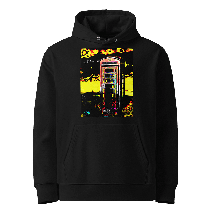 Psychedelic Telephone Booth Unisex Hoodie product image (1)
