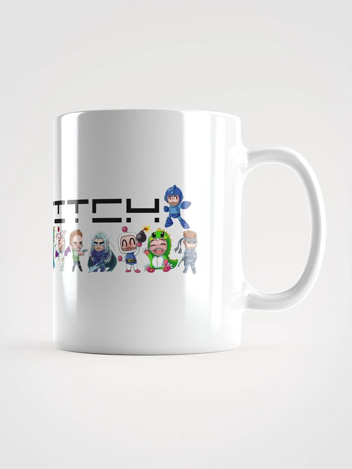 Pix Stitch Character White Glossy Mug product image (2)
