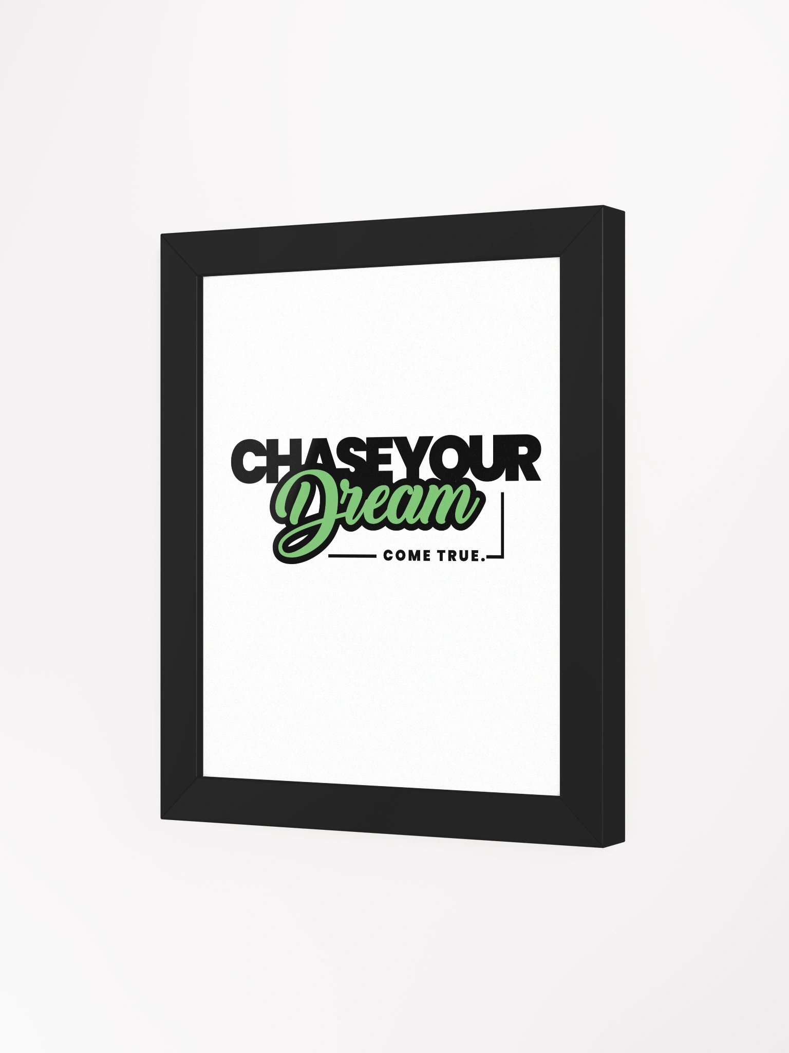 Chase Your Dream Motivational Framed Poster product image (3)