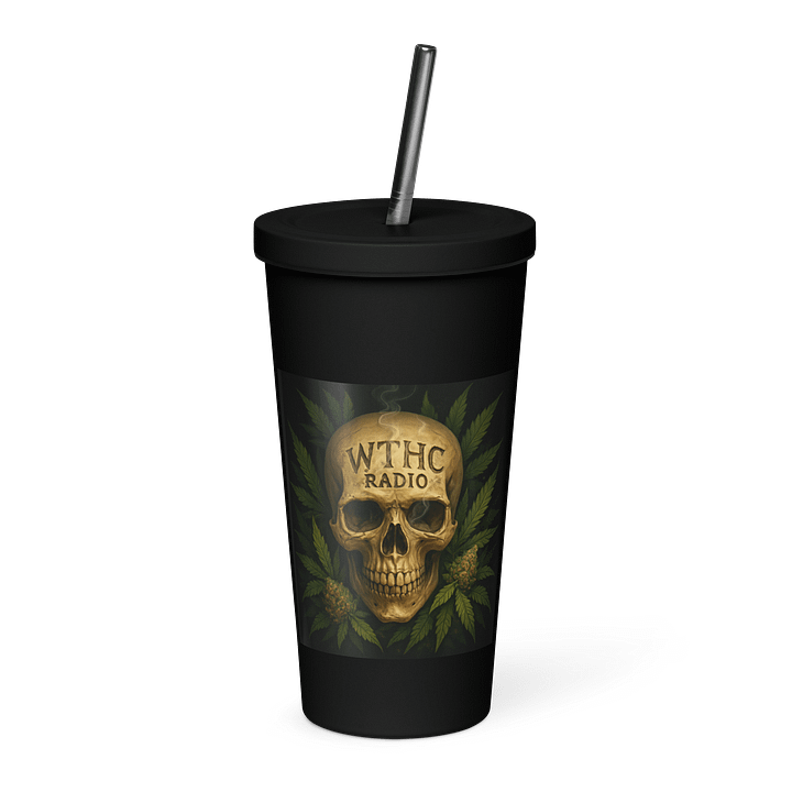 Da WTHC Radio Skull Insulated Tumbler product image (1)