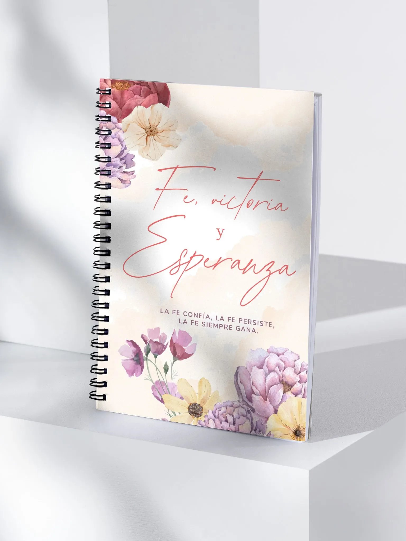 Fe, Victoria y Esperanza Spiral Notebook product image (4)