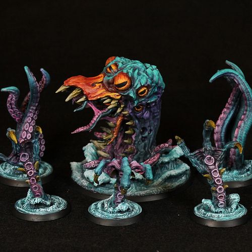 Loved painting The Quacken by Son of a Lich Minis and @dnd_shorts Check out Son of a Lich Minis on Thangs. https://thangs.com...