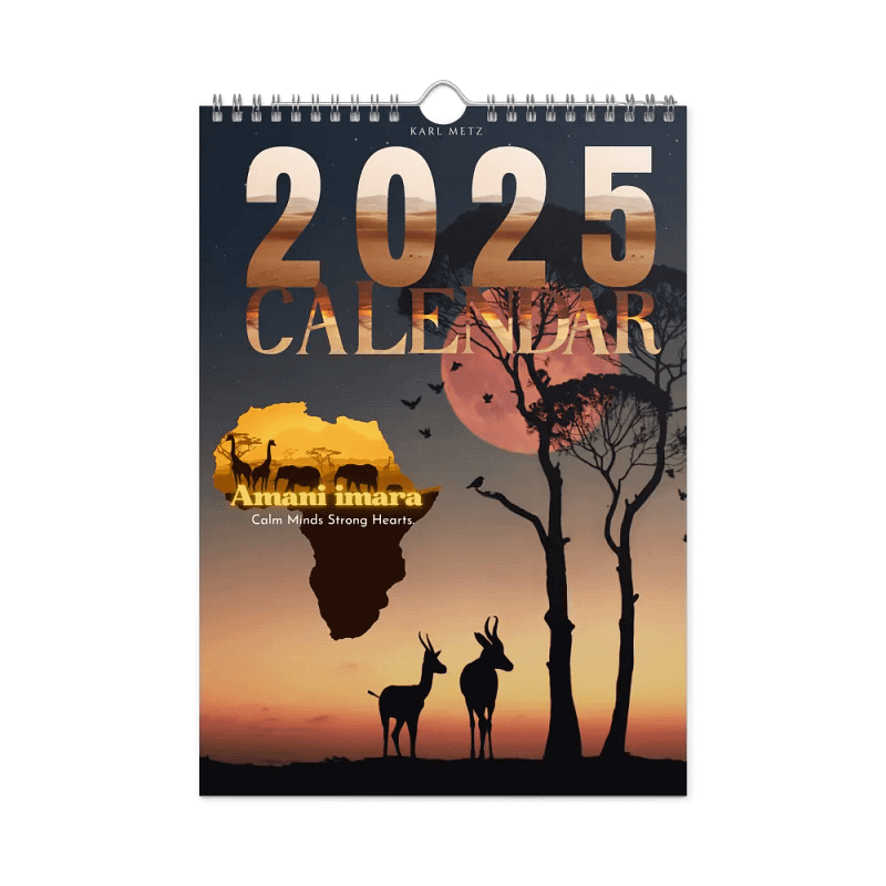 Amani imara African Positive Vibes Calendar