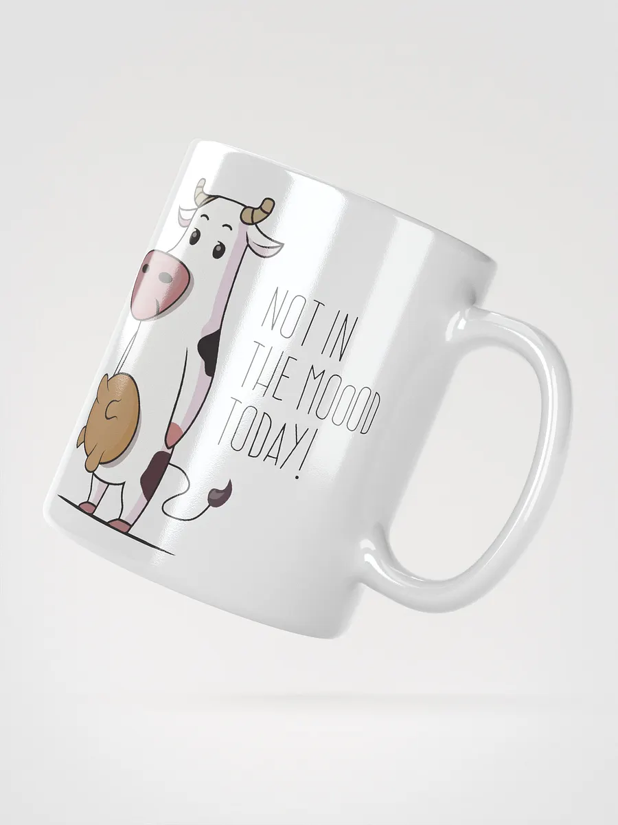 🐮 Not in the Mood Today β Moody Cow Mug product image (2)