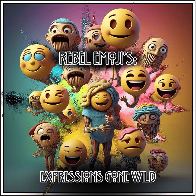 For the Hyperreal, Wacky, and Emotionally Unstable Inspired Emoji Art
