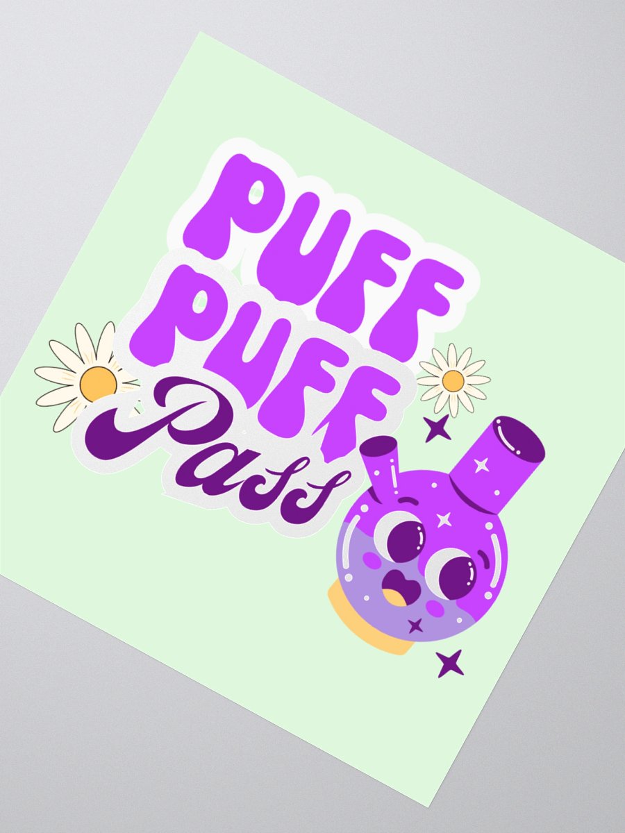 Puff Puff Sticker product image (5)