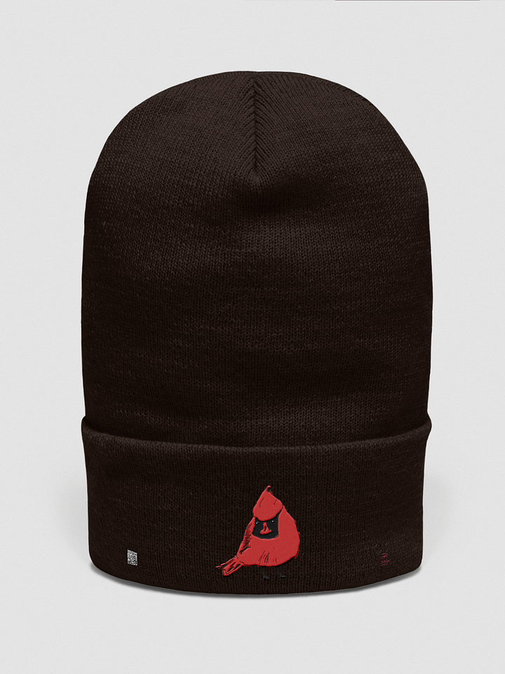 Shirley’s Cardinal Cuffed Beanie product image (3)