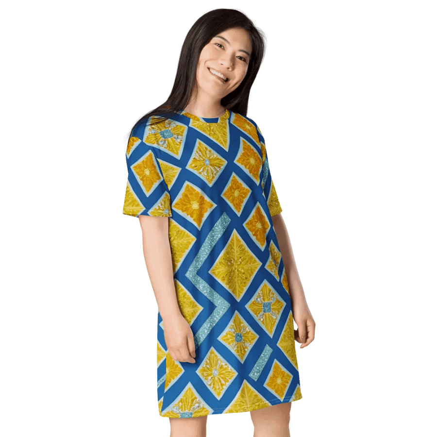 Diamond Dimension T Shirt Dress product image (7)