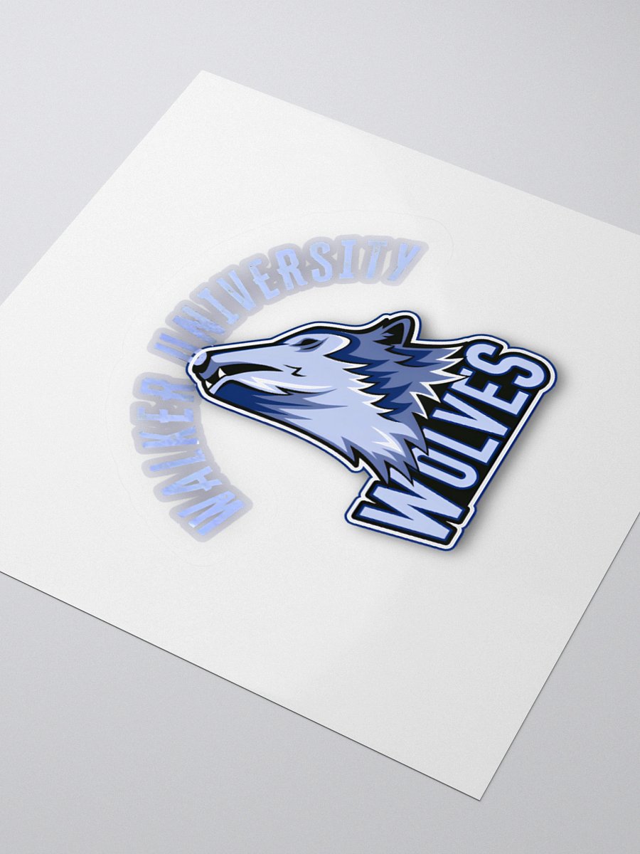 Walker University Wolves Sticker product image (8)