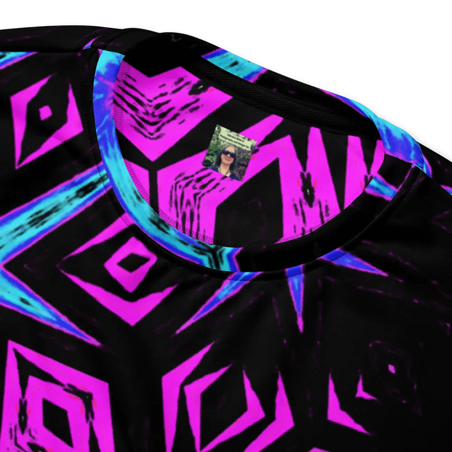 Abstract Vibrant Bold Kaleidoscope Pattern Unisex All Over Print Sweatshirt product image (8)