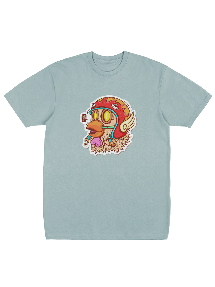 Whimsical Racing Bird Men's Tee product image (1)
