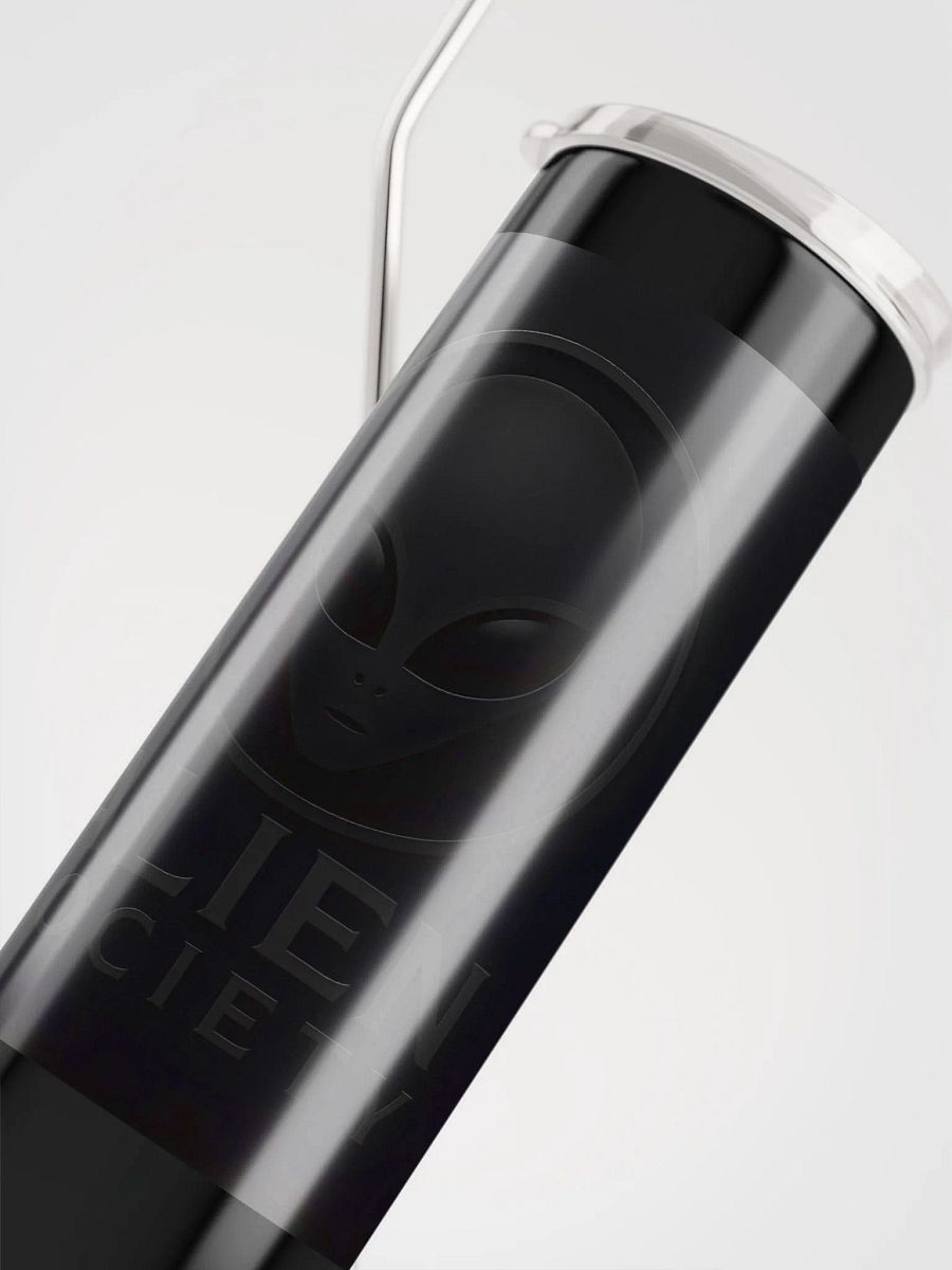 Black on black Alien Society Stainless Steel Tumbler product image (4)
