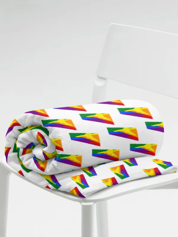 Economy-Class Flight Blanket - James Warren-Oliver Limited Edition Pride Tailfin product image (2)