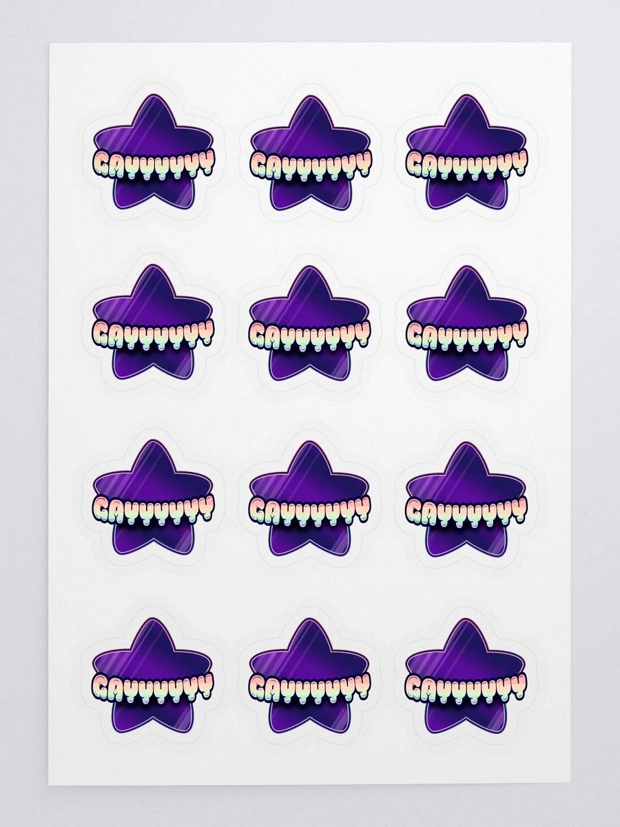 Gayyyyyyy Sticker Sheet product image (3)