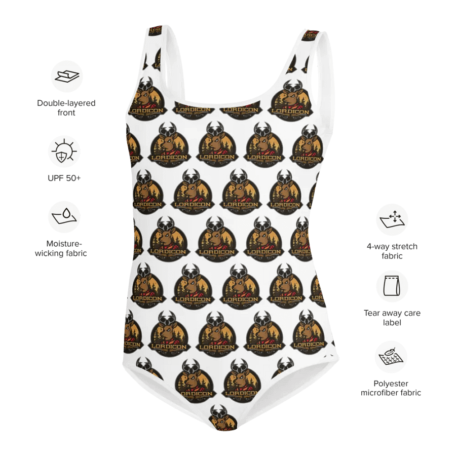 Lordicon Logo Youth Swimsuit product image (6)