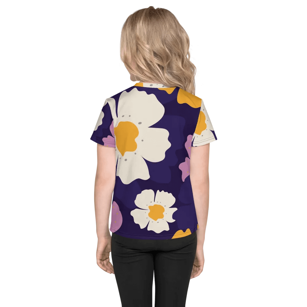 All-Over Print Kids Crew Neck T-Shirt product image (2)