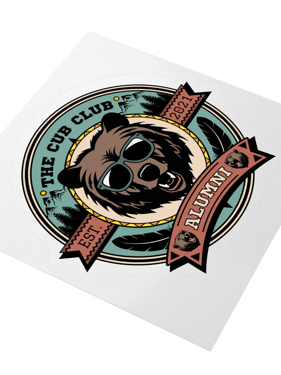 The Cub Club Kiss Cut Stickers product image (3)