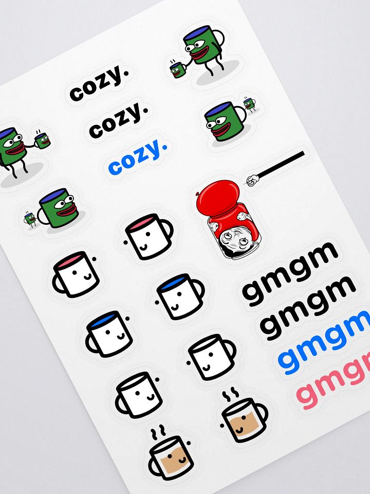 cozy stickers product image (1)