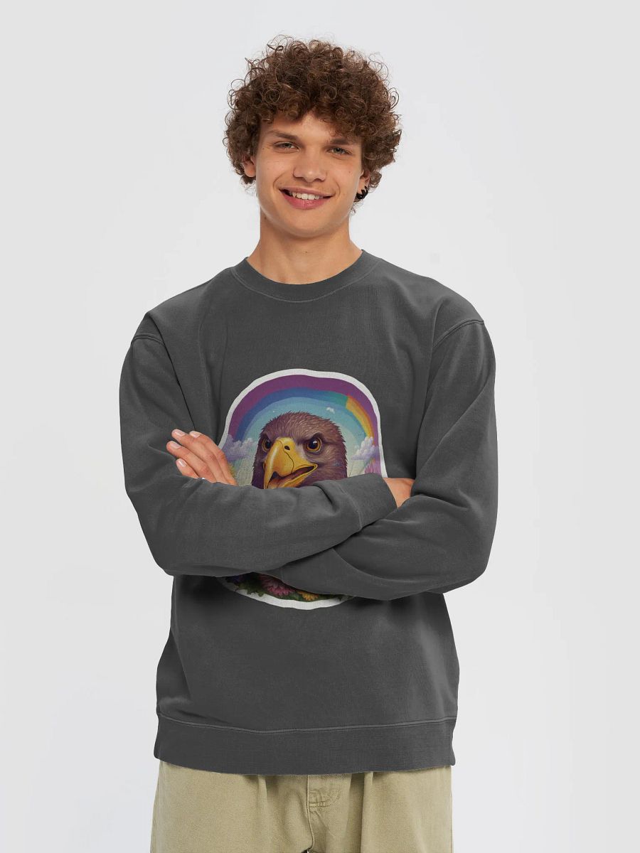 Eagle Bird and Floral Rainbow Sweatshirt product image (15)