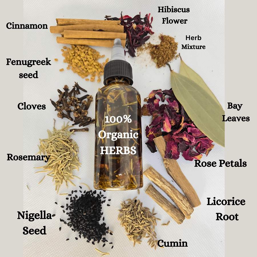 Herb Infused Hair Growth Oil product image (5)