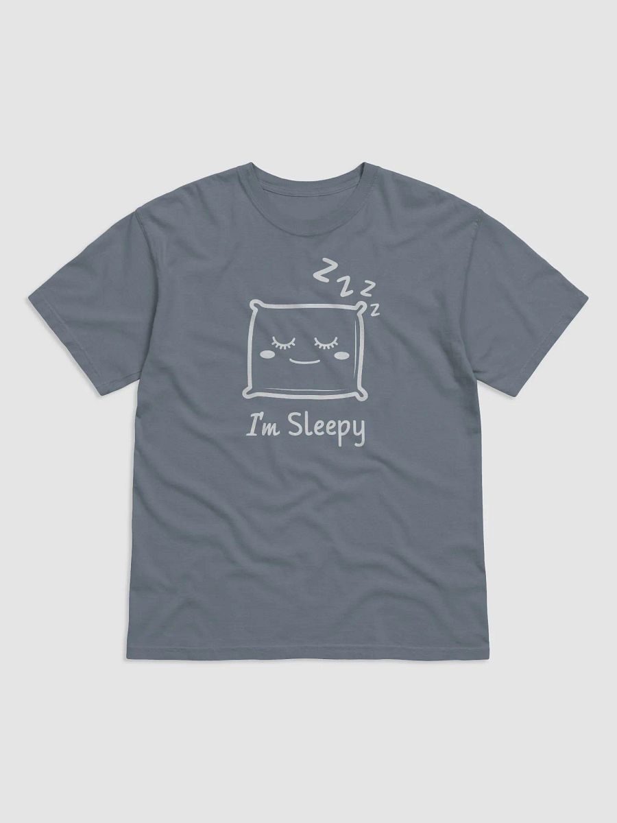 "I'm Sleepy" Design Garment-Dyed Heavyweight T-Shirt, Unisex T-Shirt, Spring Apparel, Animal Lover Tee, Cute Graphic Shirt product image (74)