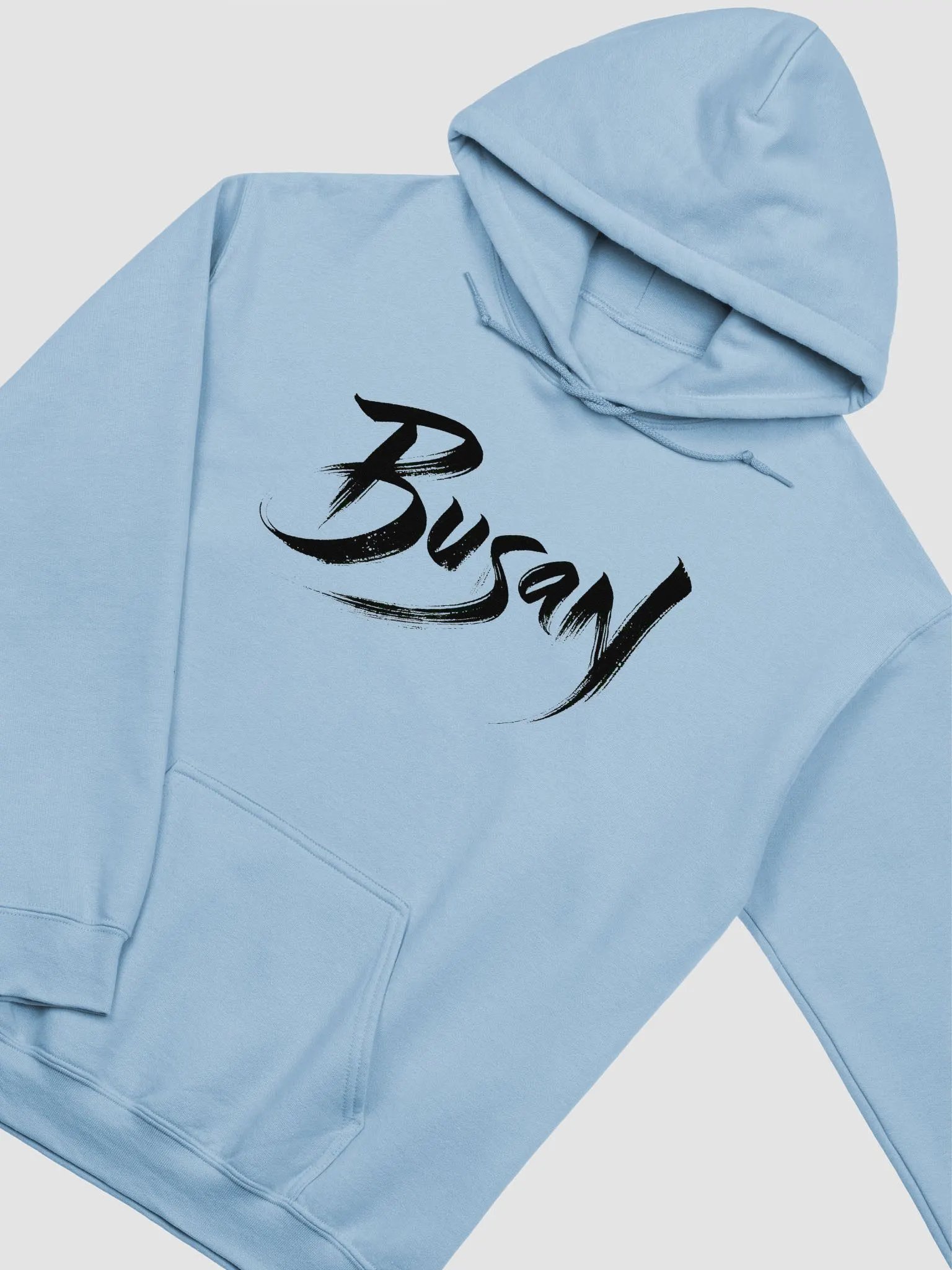 Busan Brushstroke Korea K-POP Style Hoodie product image (1)