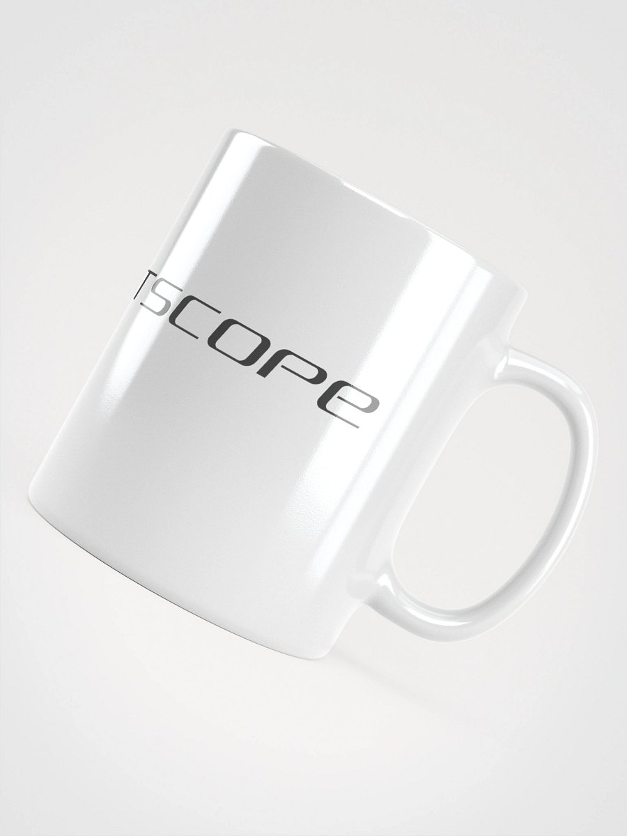 Knightscope Emblem White Glossy Mug product image (10)