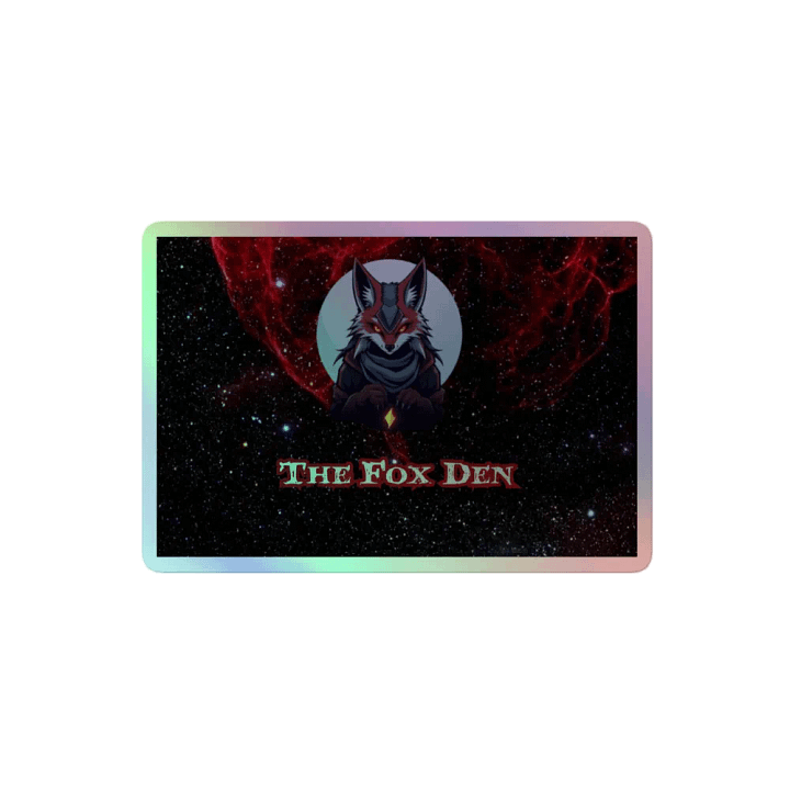 The fox den sticker product image (2)