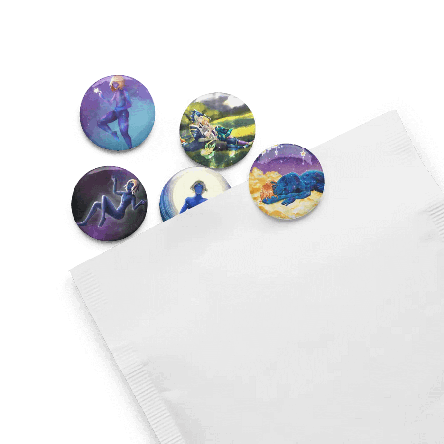 Set of 5 Astral pins product image (13)