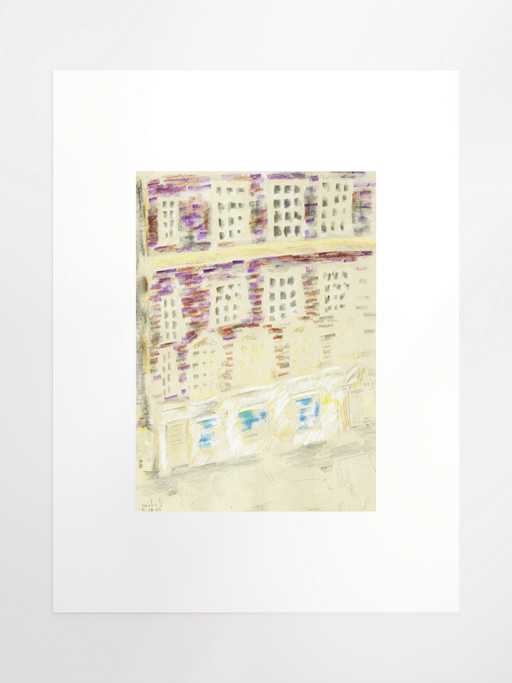 West 55th, Manhattan, NY 07.18.89 print product image (2)