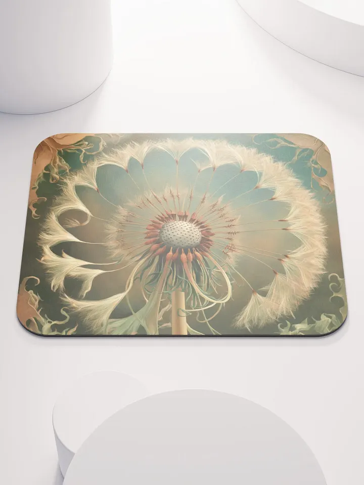 Art Nouveau Dandelion Mouse Pad product image (1)
