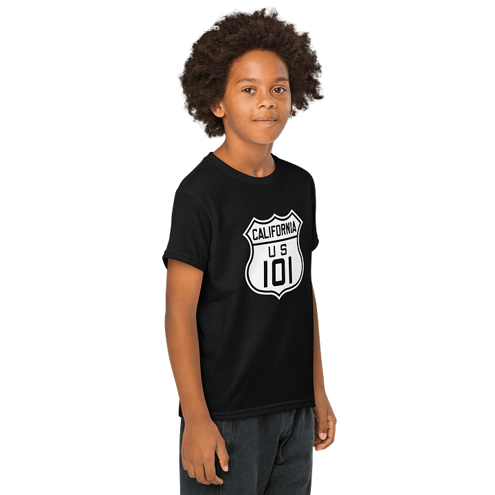 California US 101 Kids' T-Shirt | Youth Moisture-Wicking Tee product image (2)